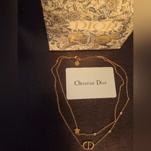 Christian Dior CD Star Necklace